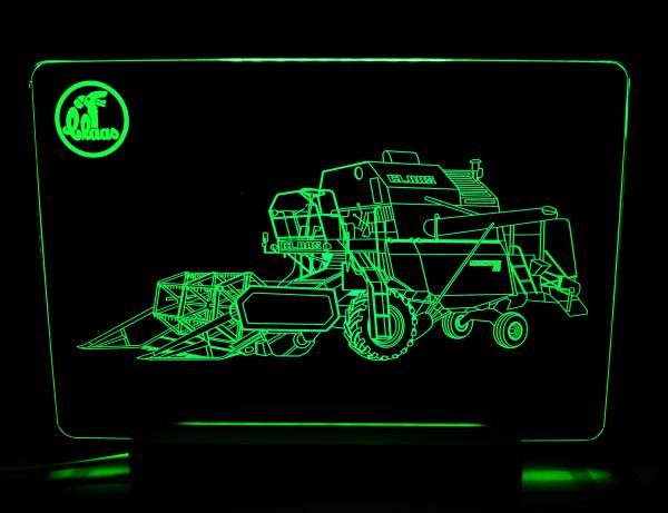 Claas Mercator 50 Mähdrescher LED Schild